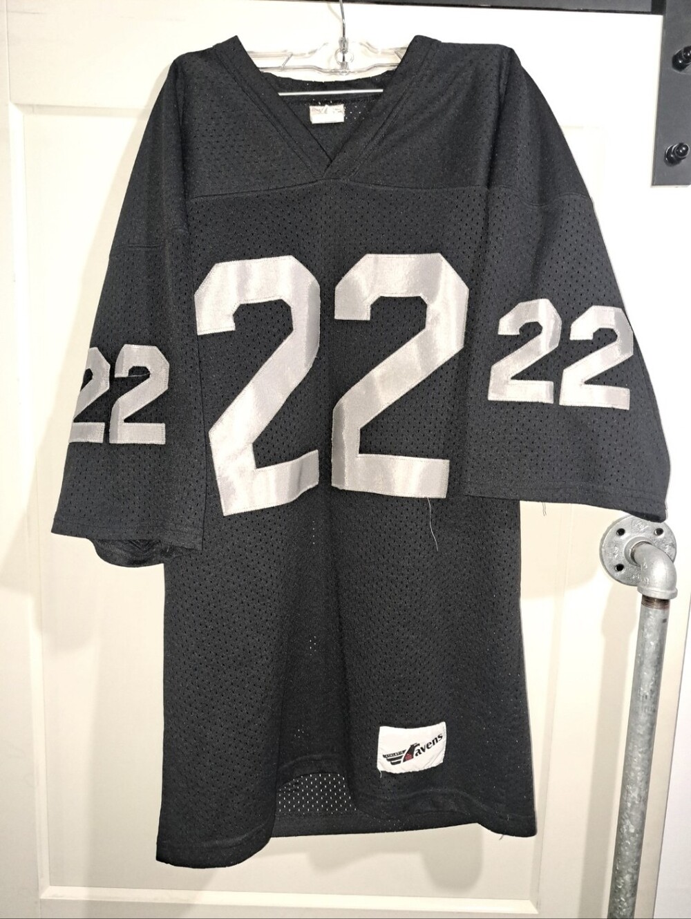 Vintage Ravens Knits Mesh Nfl Official License Oakland Raiders ? Jersey